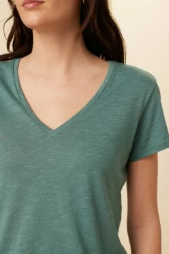Joline Reverie Slub Tee - Pine -AMOUR VERT Sales 1334 Joline Pine 4