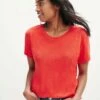 Leif Reverie Slub Tee - Carmine -AMOUR VERT Sales 1335 Leif Carmine 0638 web a7aa9c76 4a50 4631 9d8b 9a14828ec009