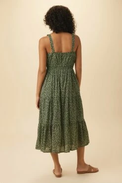 Elio Organic Cotton Midi Dress - Sophia -AMOUR VERT Sales 14 10183 Elio Cotton Sophia 3