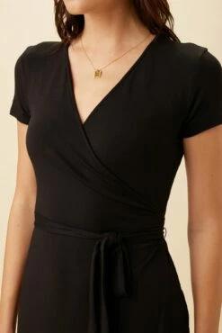 Betsyn Dream Knit Dress - Black -AMOUR VERT Sales 1514 Betsyn Black 4