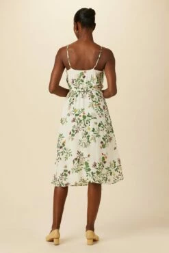 Varden Washable Silk Dress - Silverwood Floral -AMOUR VERT Sales 1593 Varden Silverwood Floral 3