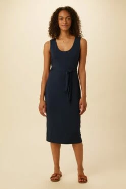 Sheryl Dream Knit Dress - Ocean