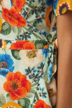 Luella Washable Silk Dress - Devon Floral -AMOUR VERT Sales 16 10181 Luella Devon Floral 5