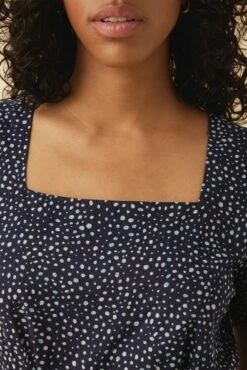 Ria Organic Cotton Dress - Trieste Dot -AMOUR VERT Sales 17 10218 Ria Cotton Trieste Dot 4