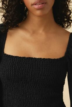 Averill Ramie Viscose Dress - Black -AMOUR VERT Sales 18 10168 Averill Black 4