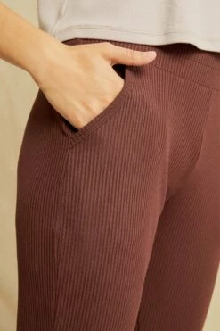 Skylar Paris Rib Joggers - Mocha -AMOUR VERT Sales 2050 Skylar Paris Rib Mocha 0612 web 175a8b53 7c05 493c 82c9 ffdea04c35e4