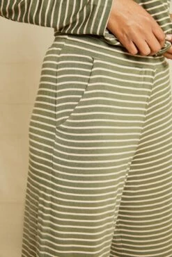 Lark Dream Knit Pajama Pants - Vine And Rose -AMOUR VERT Sales 211013 AV October ECOMM 0236LarkPJBottomAmsterdamStripeVineRose 6004 web f8bd6646 45a3 42e2 810a a4eb9b3745c5