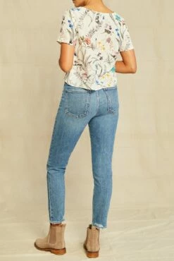 Willa Washable Silk Blouse - Luca Print -AMOUR VERT Sales 2664 Willa Luca 2688 web 917b0e2c b912 4b10 875f 03aedce59a85