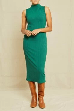 Lux Sleeveless Dress - Jadeite