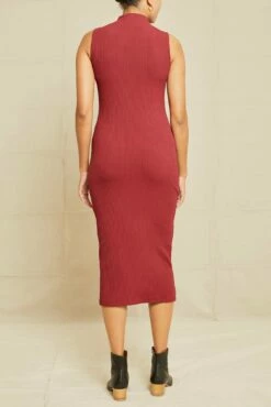 Lux Sleeveless Dress - Mulberry -AMOUR VERT Sales 3002 SL Lux Dress Mulberry 00554 web 9bba1ebe 5503 43e0 85d9 64c22092ecf6