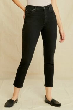 AGOLDE Nico High Rise Slim Fit Jean - Compilation