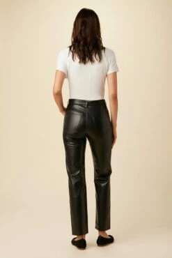 AGOLDE Recycled Leather 90s Pinch Waist Jean - Detox -AMOUR VERT Sales 3RDPA5997DETOX 90s Pinch Recycled Leather Detox 3