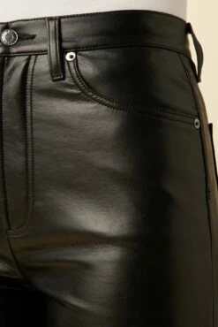 AGOLDE Recycled Leather 90s Pinch Waist Jean - Detox -AMOUR VERT Sales 3RDPA5997DETOX 90s Pinch Recycled Leather Detox 5