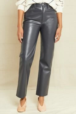 AGOLDE Recycled Leather 90s Pinch Waist Jean - Shadow Wash