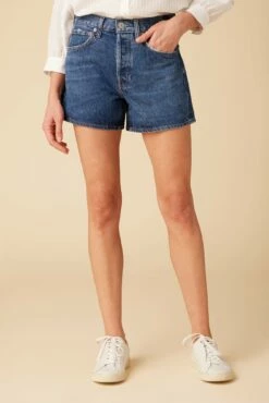 AMOUR VERT Sales 21 AGOLDE Parker Long Denim Short - Enamor