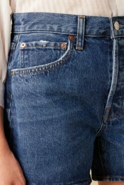 AGOLDE Parker Long Denim Short - Enamor -AMOUR VERT Sales 3RDPA6015 Parker Long Short Enamor 5