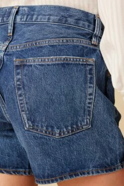 AGOLDE Parker Long Denim Short - Enamor -AMOUR VERT Sales 3RDPA6015 Parker Long Short Enamor 6