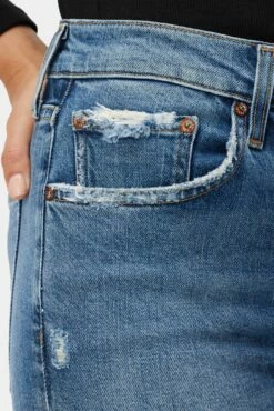 AGOLDE Kye Mid Rise Straight Crop - Notions -AMOUR VERT Sales 3RDPA6070 Kye Notion 5