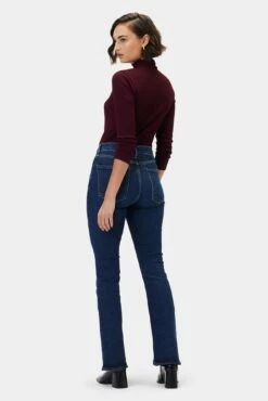 AGOLDE Nico High Rise Slim Boot - Song -AMOUR VERT Sales 3RDPA6099 Nico Boot Song 3