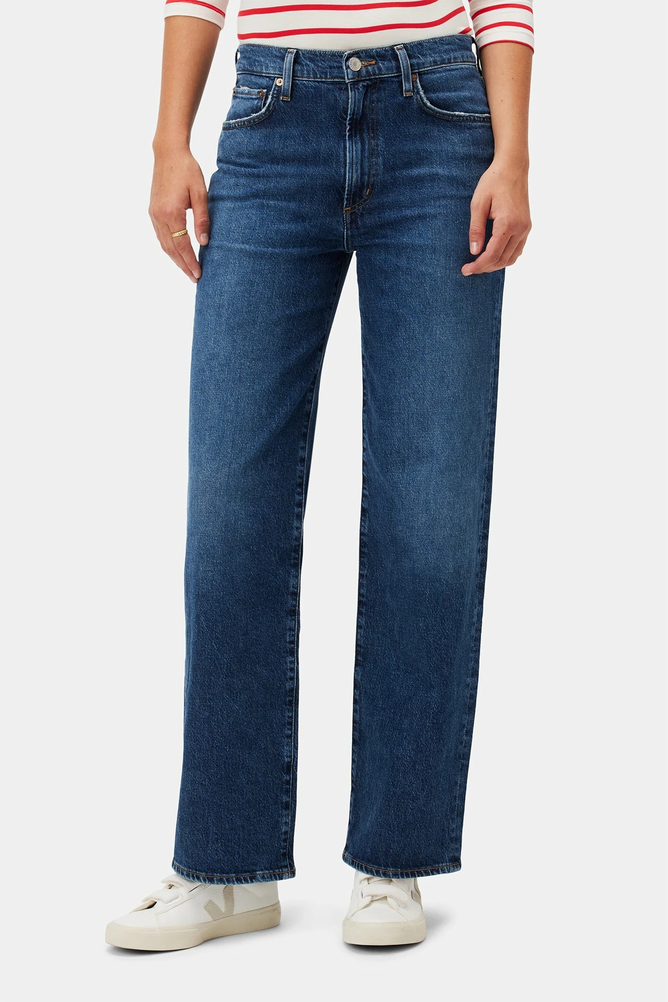 AGOLDE Harper Wide Straight Jean - Tempo 3 AGOLDE Harper Wide Straight Jean - Tempo - Image 2