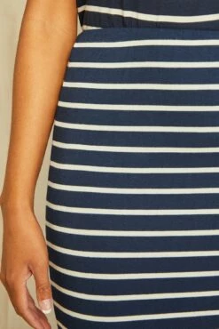 Yuma Dream Knit Skirt - Basque Stripe -AMOUR VERT Sales 6089 Yuma Harbor Stripe Basque 0477 web 8c51366f 280c 483e 9609 f18ea68cba53