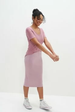 Yuma Dream Knit Skirt - Lilac -AMOUR VERT Sales 6089 Yuma Lilac 4344 web 5ad6612b 21f0 4cc8 804b 39a4953a209f