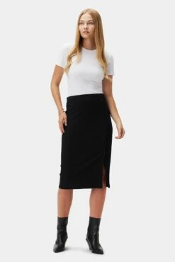 Gadot Paris Rib Skirt - Black 10 Gadot Paris Rib Skirt - Black -AMOUR VERT Sales 612 Gadot Novelty Black 4 7ed2a757 cc3e 4f3f b31d d9114b6324d6