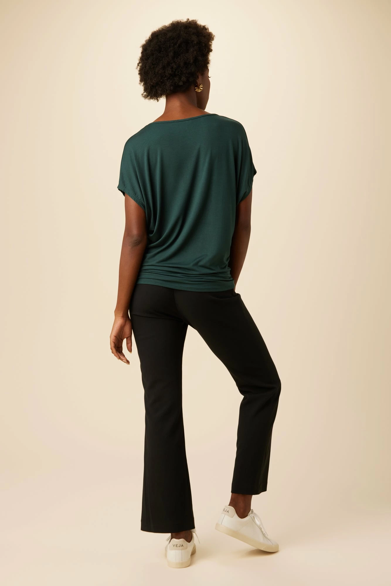 Mayr Dream Knit Tee - Darkest Spruce 5 Mayr Dream Knit Tee - Darkest Spruce - Image 3