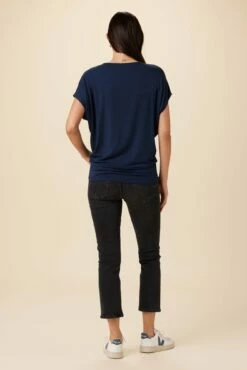 Mayr Dream Knit Tee - Ocean -AMOUR VERT Sales 7044 Mayr Ocean 3