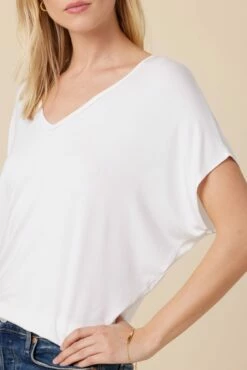 Mayr Dream Knit Tee - White -AMOUR VERT Sales 7044 Mayr White 4 acef855b a2d7 4318 aaa0 568d2631f1cf