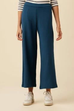 Eugenia Luxe Fleece Pant - Azure