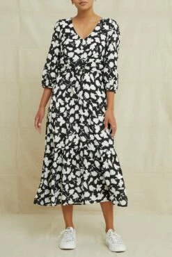 Cassa Ecovero Dress - Vista Floral