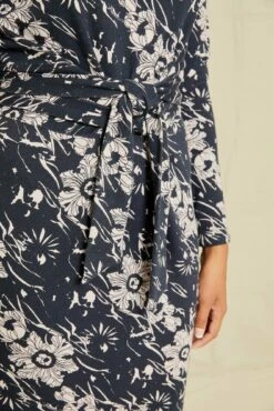 Castile Sweater Knit Dress -AMOUR VERT Sales 7607 Castile Sweater Dress Lola Floral 9910 web