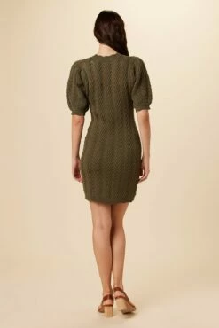 Bella Organic Cotton Dress - Calla Green -AMOUR VERT Sales 7915 Bella OL ONLY Calla Green 3