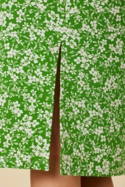 Felicia Reverie Knit Skirt - Hayes Floral -AMOUR VERT Sales 7932 Felicia Hayes Floral 4