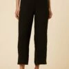 Olivia Tencel Pant - Black -AMOUR VERT Sales 7933 Olivia Black 1