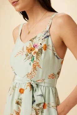 Alessandra Washable Silk Dress - Cannes Floral 9 Alessandra Washable Silk Dress - Cannes Floral -AMOUR VERT Sales 7943 Alessandra Cannes Floral 4