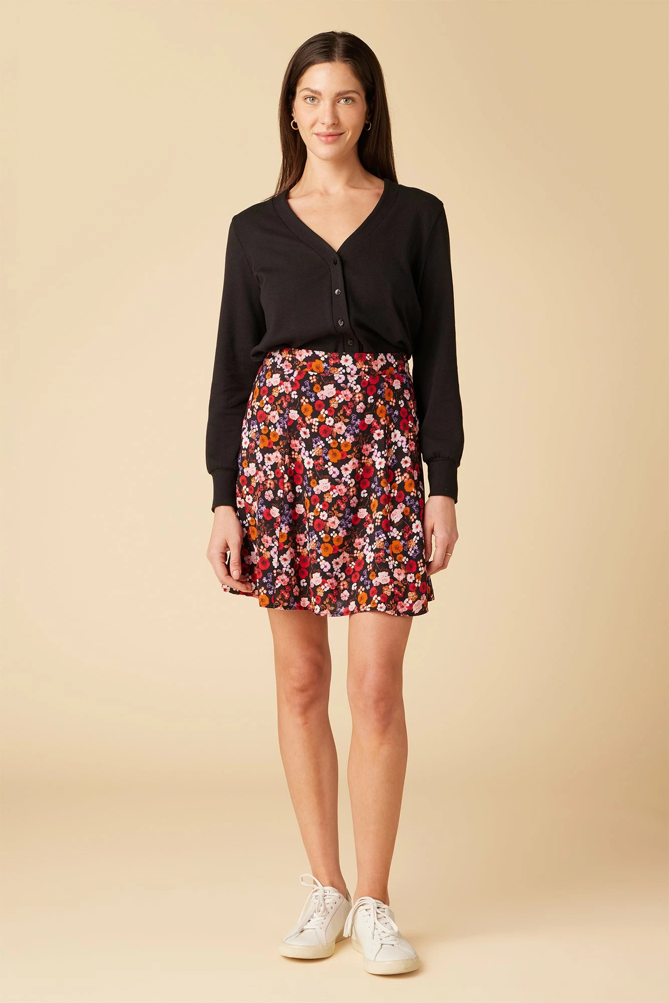 Kendra Ecovero Skirt - Villa Floral 4 Kendra Ecovero Skirt - Villa Floral - Image 2