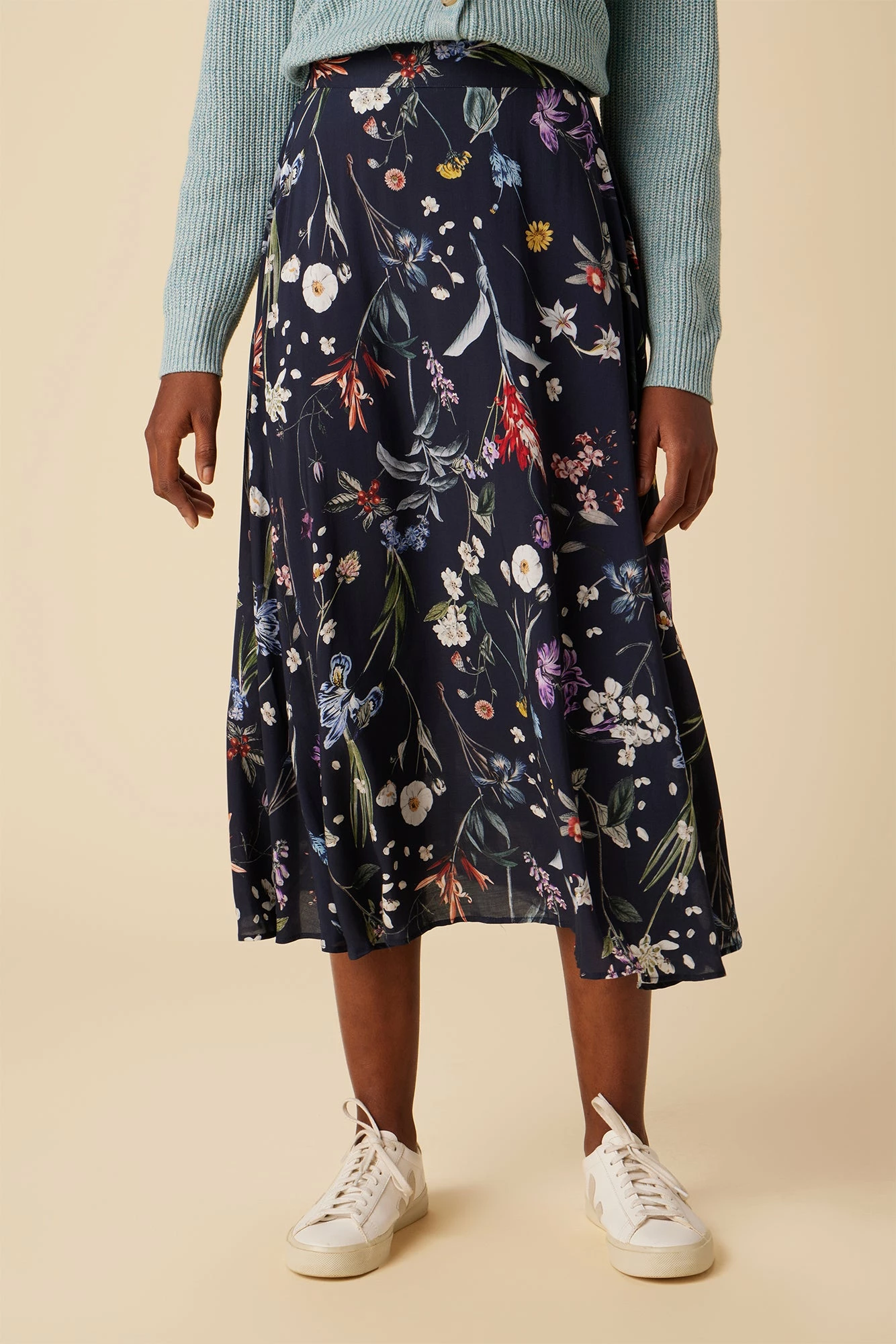 Blaze Ecovero Skirt - Gemini Navy 3 Blaze Ecovero Skirt - Gemini Navy