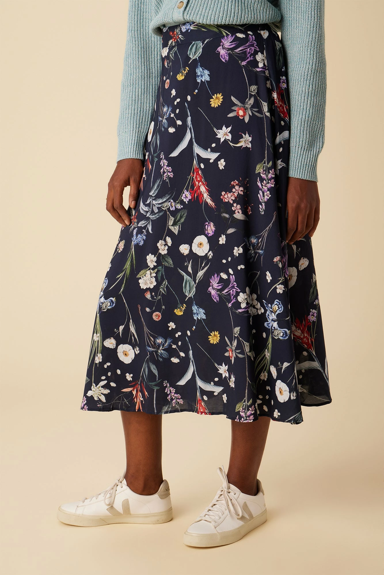Blaze Ecovero Skirt - Gemini Navy 5 Blaze Ecovero Skirt - Gemini Navy - Image 3