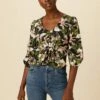 Annika Organic Cotton Blouse - Lily
