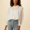 Charlotte Tencel Blouse - White
