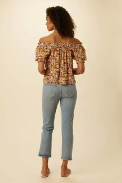 Gjelina Ecovero Blouse - Mendocino -AMOUR VERT Sales 7980 Gjelina Mendocino 3