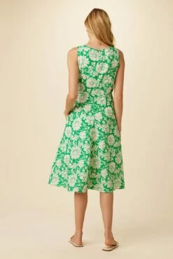 Keira Viscose Midi Dress - Bloomsbury -AMOUR VERT Sales 7987 Keira Bloomsbury 3
