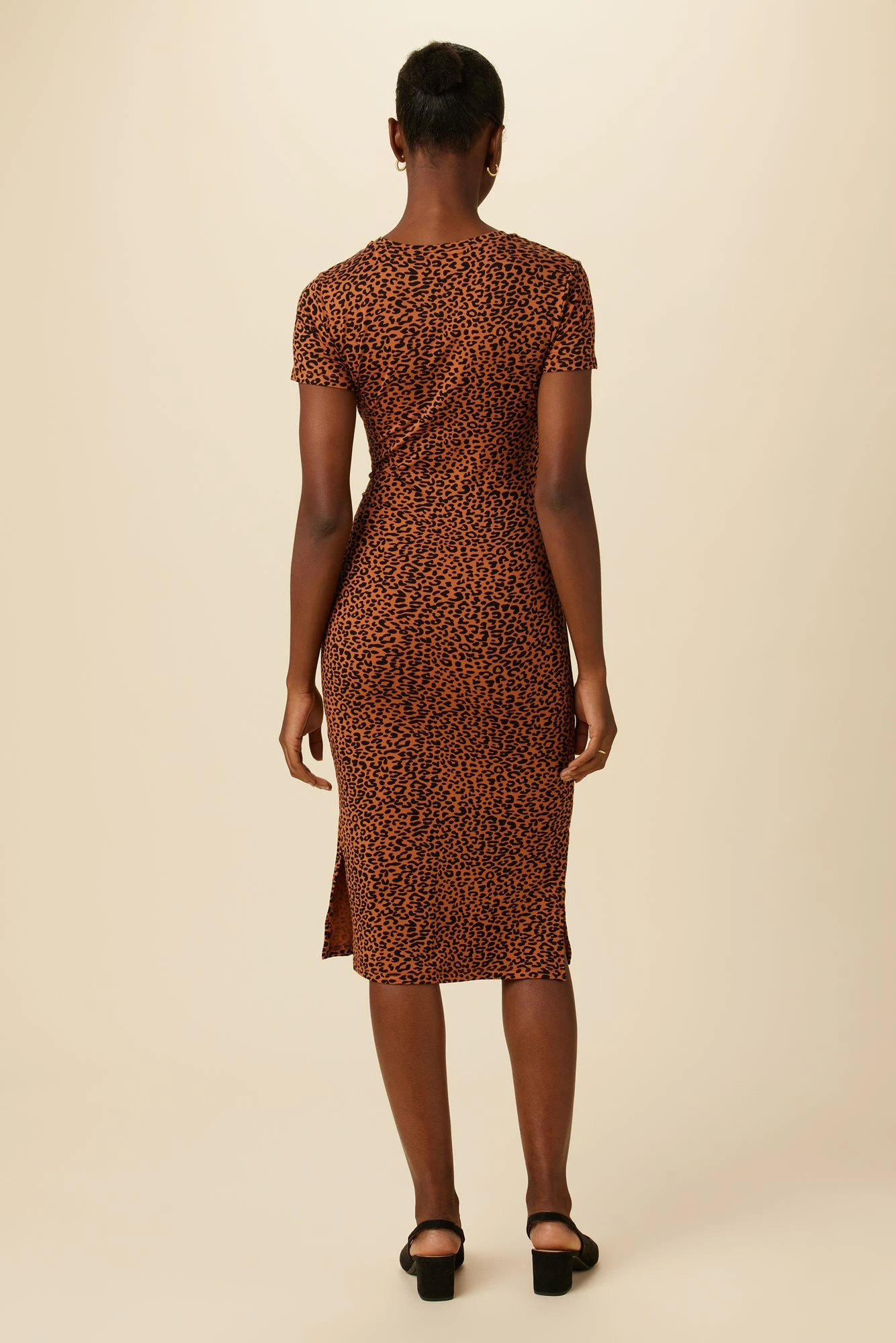 Colombe Reverie Knit Dress - Almond Leopard Print 5 Colombe Reverie Knit Dress - Almond Leopard Print - Image 3