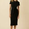 Colombe Reverie Knit Dress - Black -AMOUR VERT Sales 9032 SS Colombe Dress Black 1