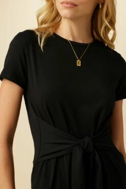 Colombe Reverie Knit Dress - Black -AMOUR VERT Sales 9032 SS Colombe Dress Black 4