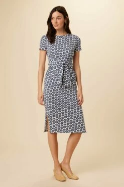 Colombe Reverie Knit Dress - Calico Navy