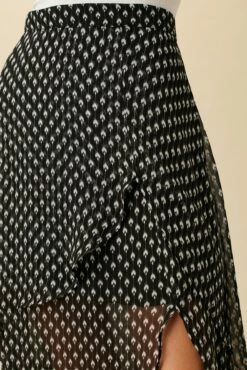 Wilder Chiffon Skirt - Nova -AMOUR VERT Sales 9146 Wilder Nova 5