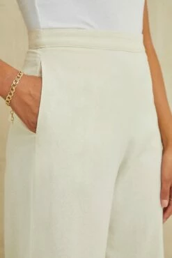 Patsy Silk Noil Pant - Ivory -AMOUR VERT Sales 9298PatsyIvory 4573 web c73c1a37 b1ed 494f 87b1 40626ffe78ba